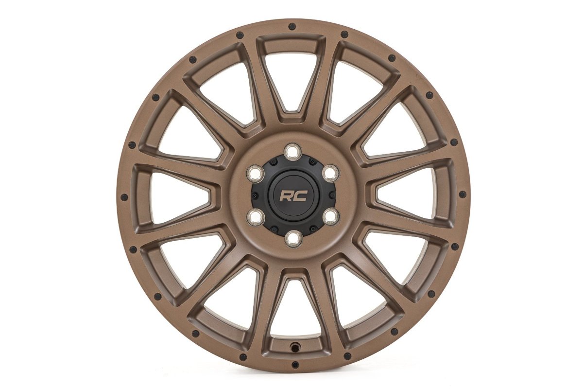 Wheel - Rough Country - 90 Series, One-Piece - Bronze